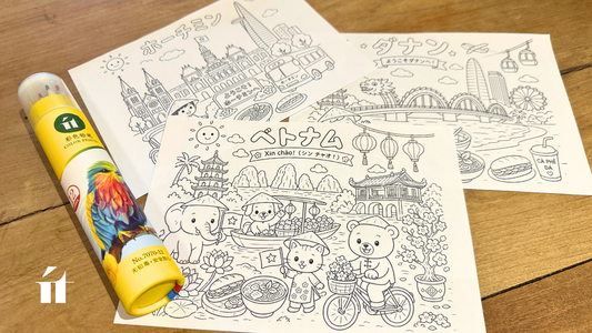 【ホーチミン店】お子様連れでもゆっくり。ママの想いから生まれた「塗り絵サービス」開始のお知らせ
