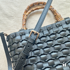 バンブーハンドルバッグ